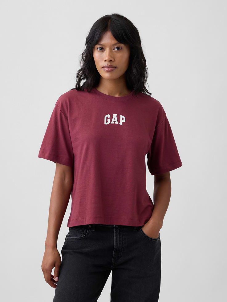 Image number 1 showing, Relaxed Gap Mini Logo T-Shirt