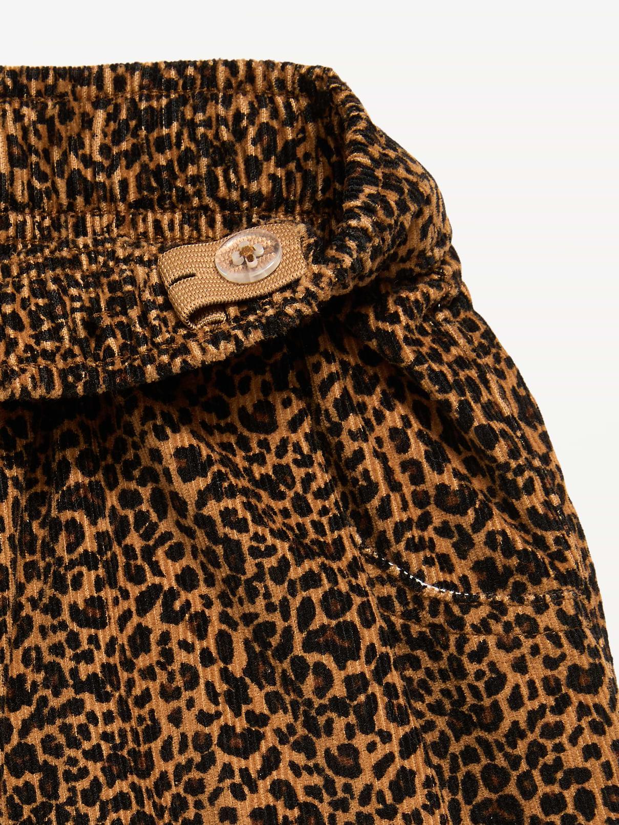 Image number 2 showing, Pull-On Textured Corduroy Wide-Leg Pants for Toddler Girls