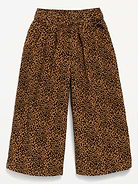 Image number 1 showing, Pull-On Textured Corduroy Wide-Leg Pants for Toddler Girls