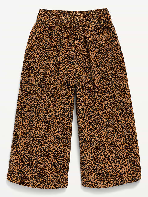Pull Pull-On Textured Corduroy Wide-Leg Pants for Toddler Girls on clearance at Old Navy — 40% off