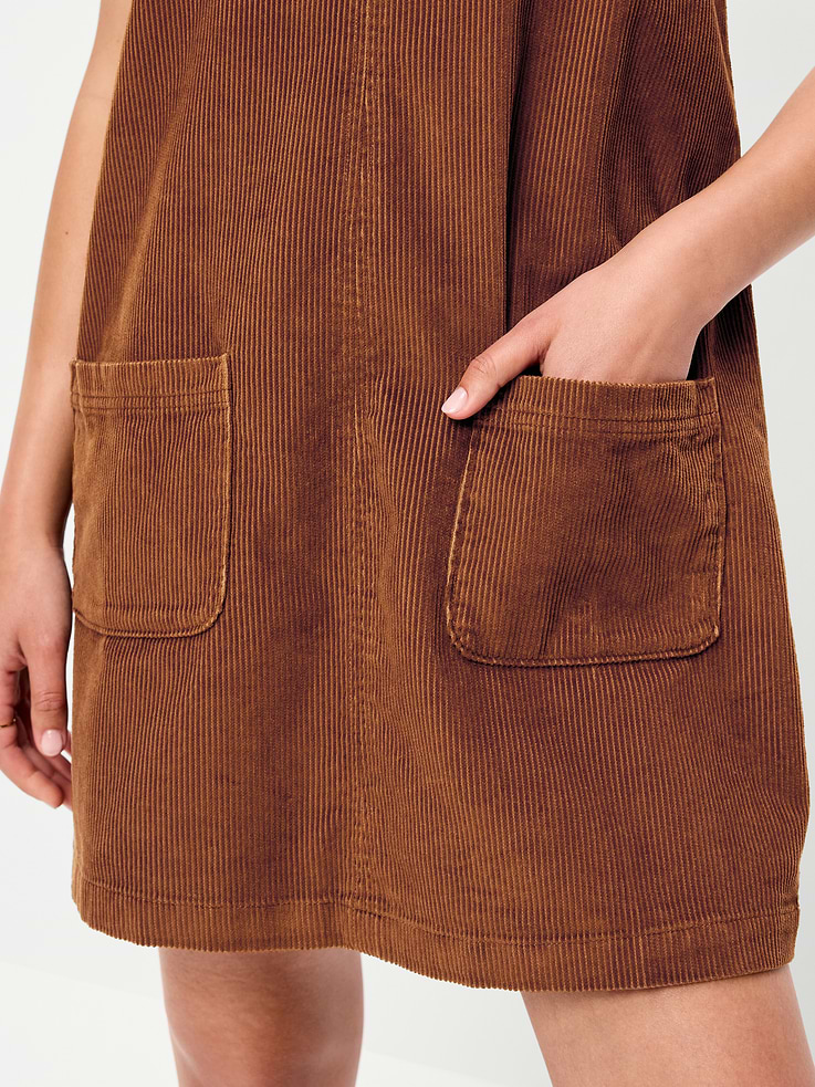 Image number 6 showing, Sleeveless Pinafore Mini Dress