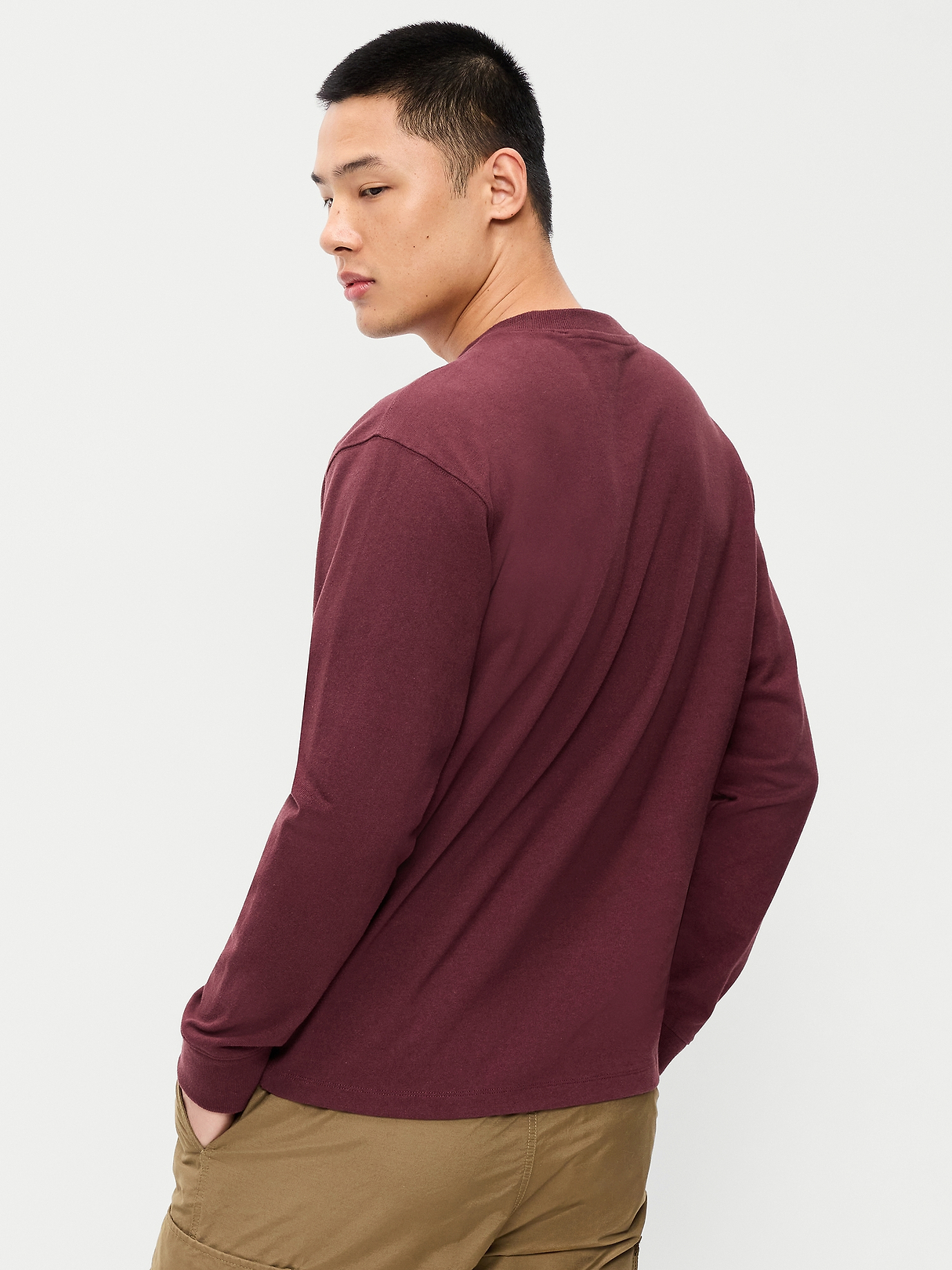 Long-Sleeve Heavyweight Rotation T-Shirt | Old Navy