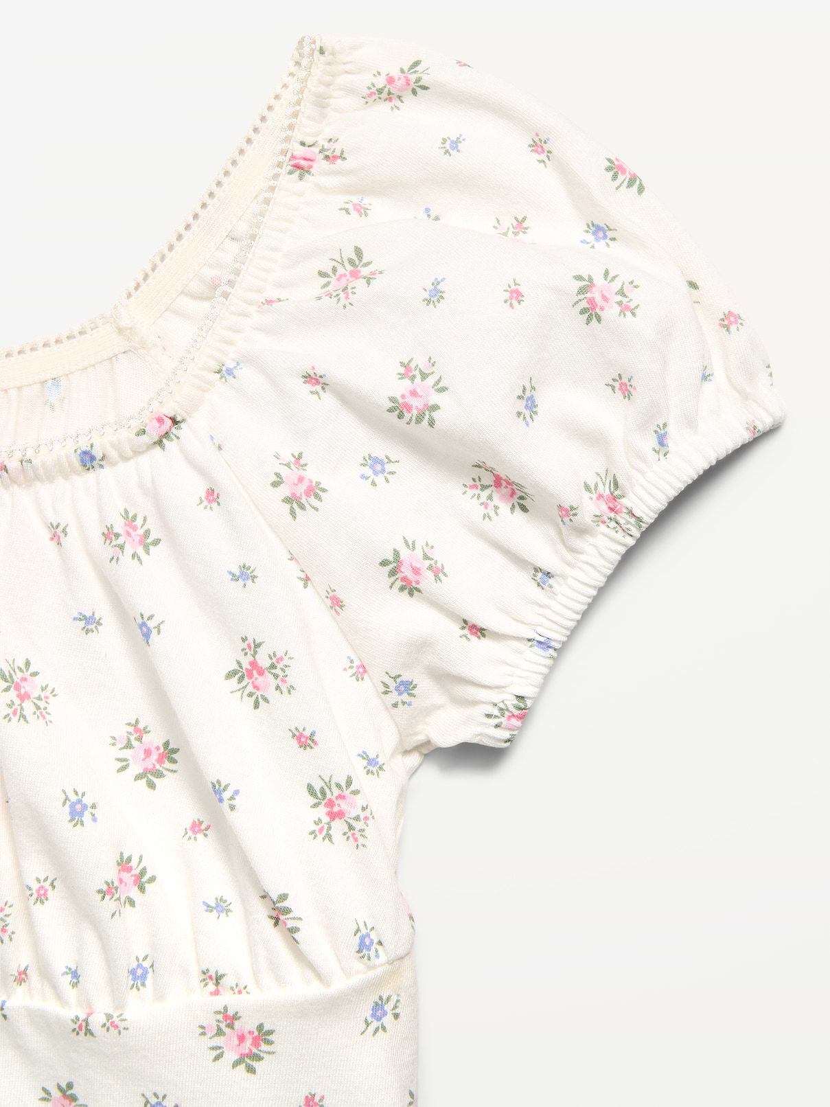 Image number 2 showing, Printed Fit and Flare Dress for Girls