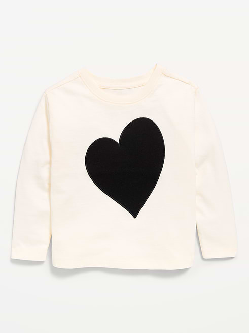 Long Long-Sleeve Graphic T-Shirt for Toddler Girls on clearance at Old Navy — 50% off