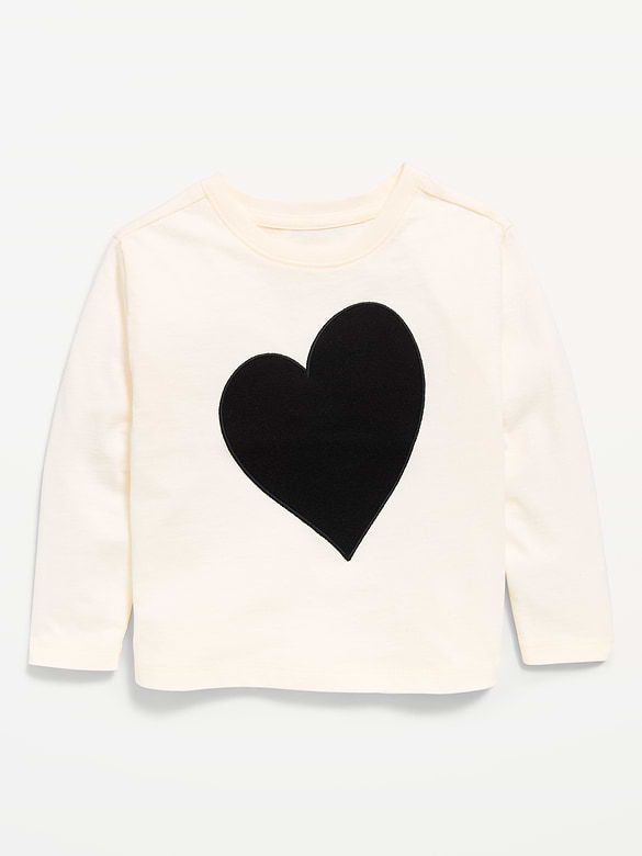 Long-Sleeve Graphic T-Shirt for Toddler Girls