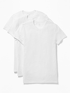 L'image numéro 2 présente Paquet de trois t-shirts à col rond pour homme