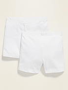 Image number 2 showing, 2-Pack Biker Shorts for Toddler Girls