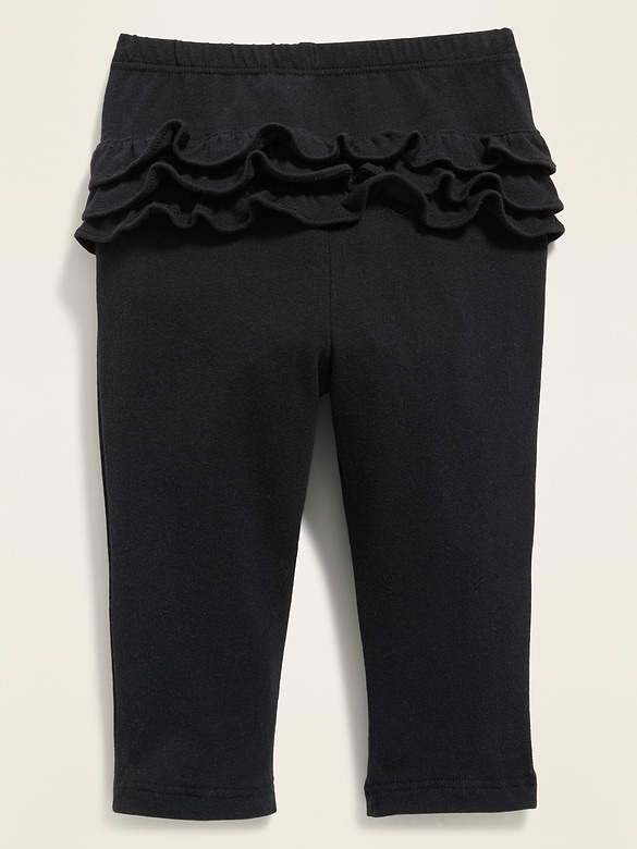 Ruffle-Trim Leggings for Baby