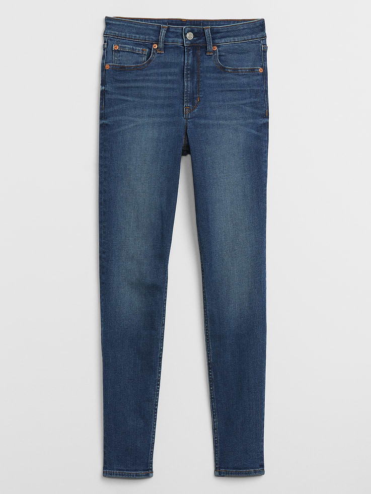 Image number 3 showing, High Rise Universal Skinny Jeans