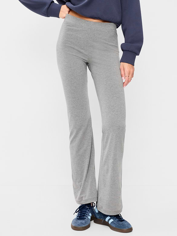 High-Waisted Fashion Flare Leggings