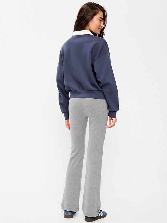 High-Waisted Fashion Flare Leggings