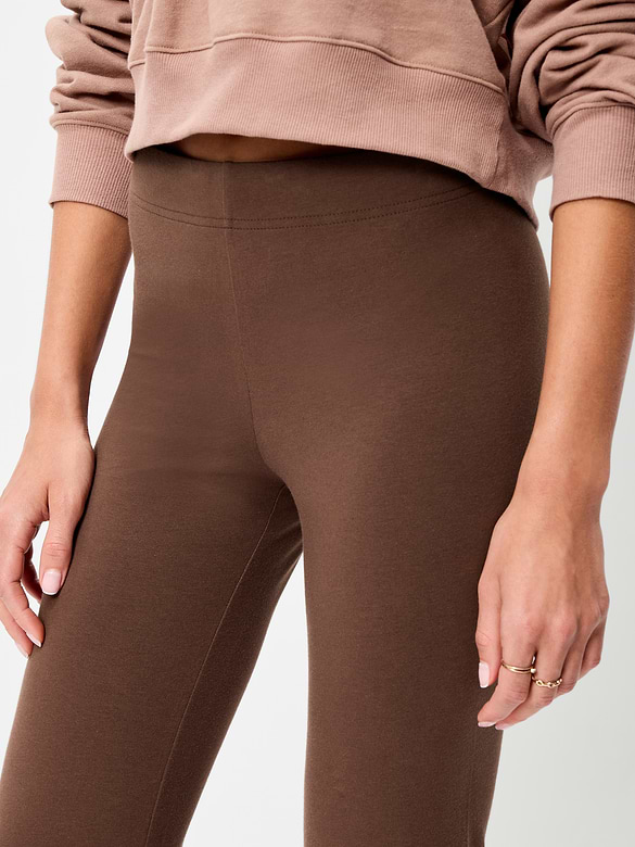 High-Waisted Fashion Flare Leggings