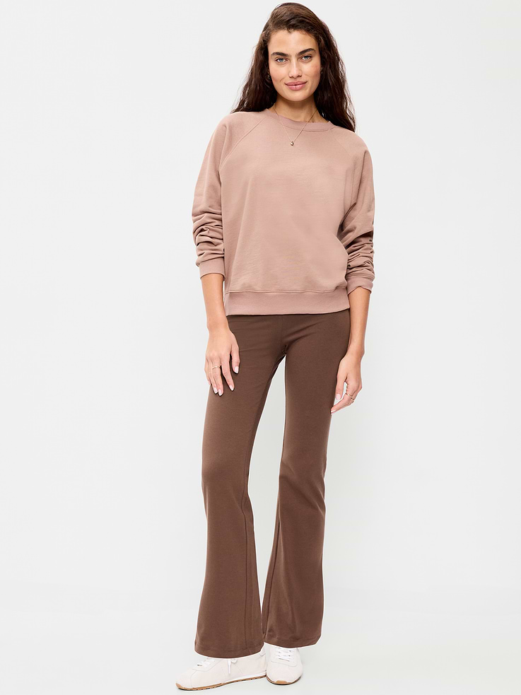 Image number 1 showing, High-Waisted Fashion Flare Leggings
