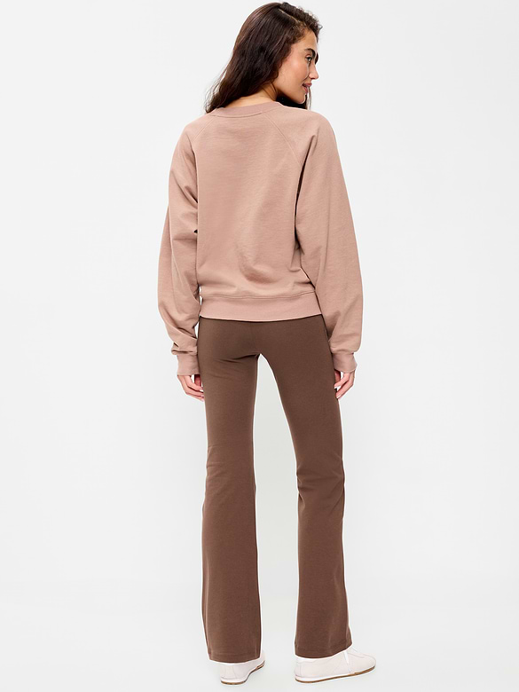 High-Waisted Fashion Flare Leggings