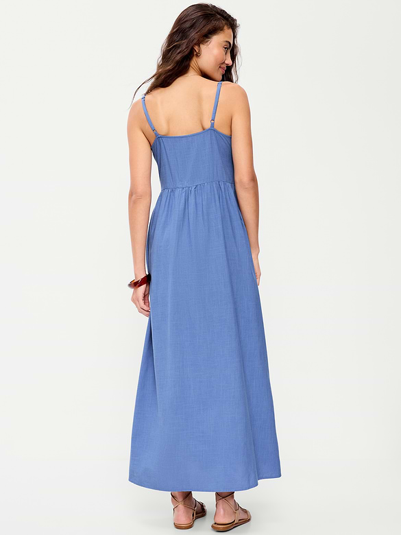 Sleeveless Boho Maxi Dress