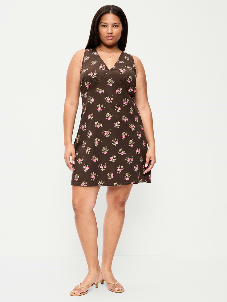 Image number 8 showing, Sleeveless A-Line Mini Dress
