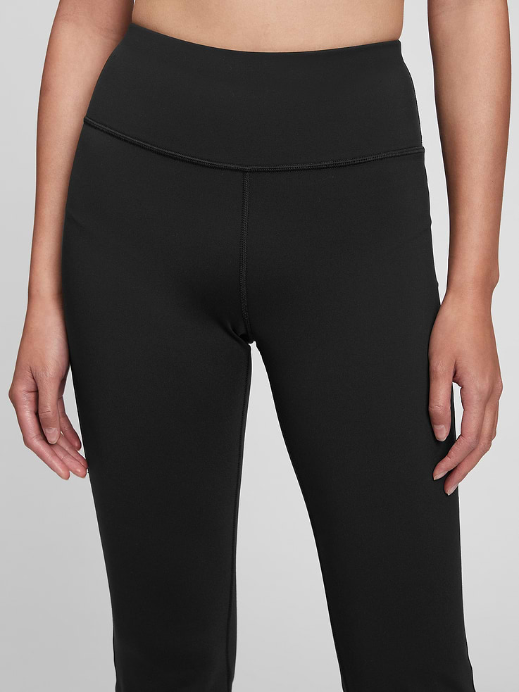 Image 3 of 8, GapFit Sky High Rise Power Flare Leggings
