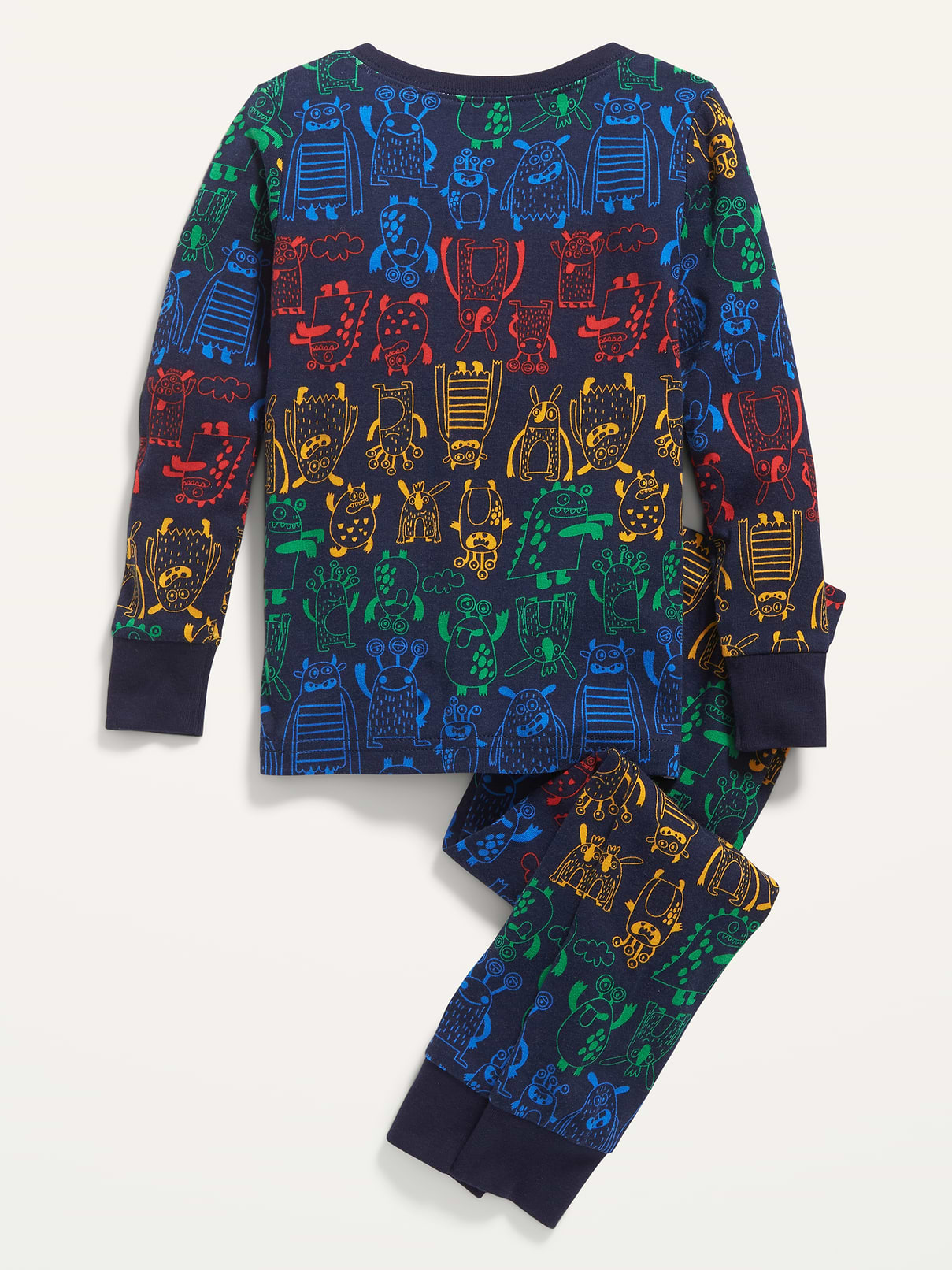 Image number 2 showing, Unisex Snug-Fit Graphic Pajama Set for Toddler & Baby
