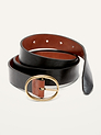 2225 Women\'s 1.25 Inch Reversible Belt Smooth Split, Leather Accessory Women main image 3