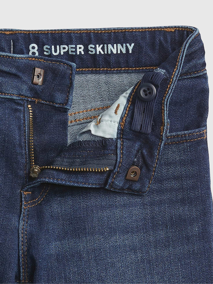 Image number 5 showing, Kids Mid Rise Everyday Super Skinny Jeans