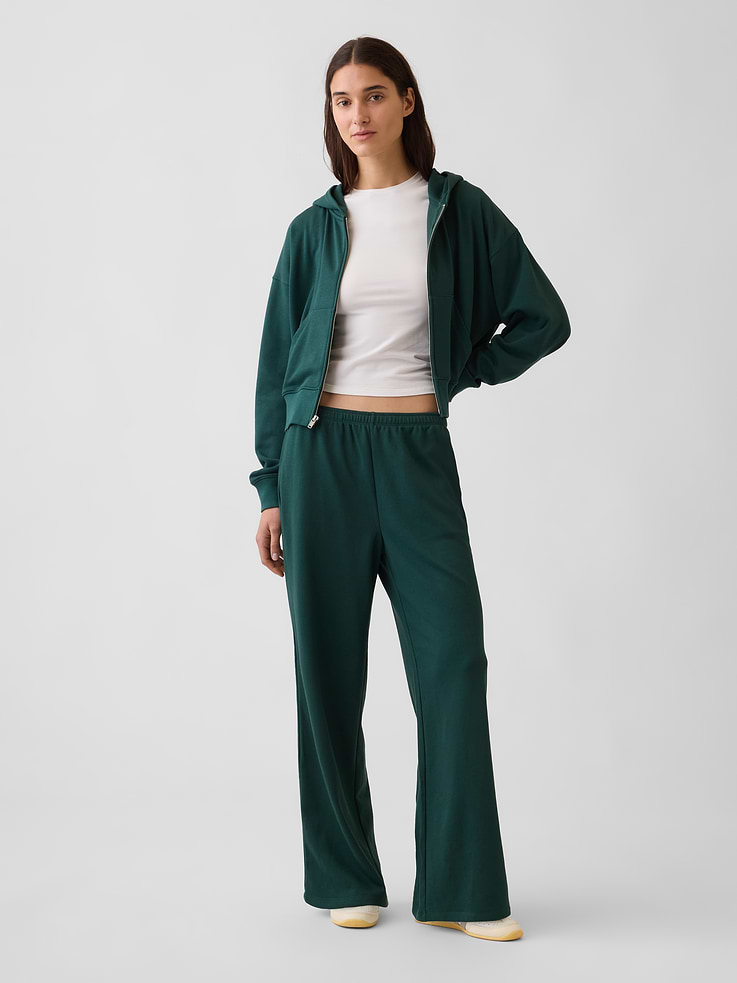 Image number 1 showing, Mid Rise VintageSoft Terry Loose Sweatpants