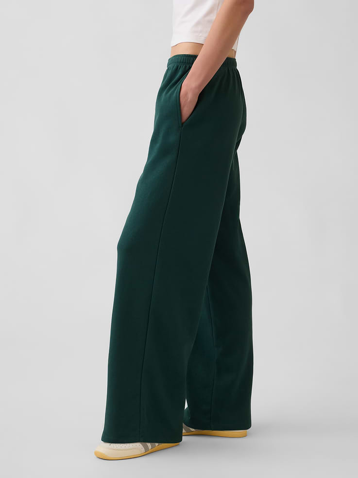 Image number 3 showing, Mid Rise VintageSoft Terry Loose Sweatpants