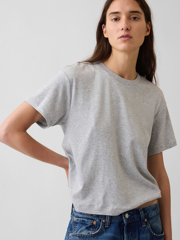 Image number 5 showing, Supima® Cotton Relaxed T-Shirt