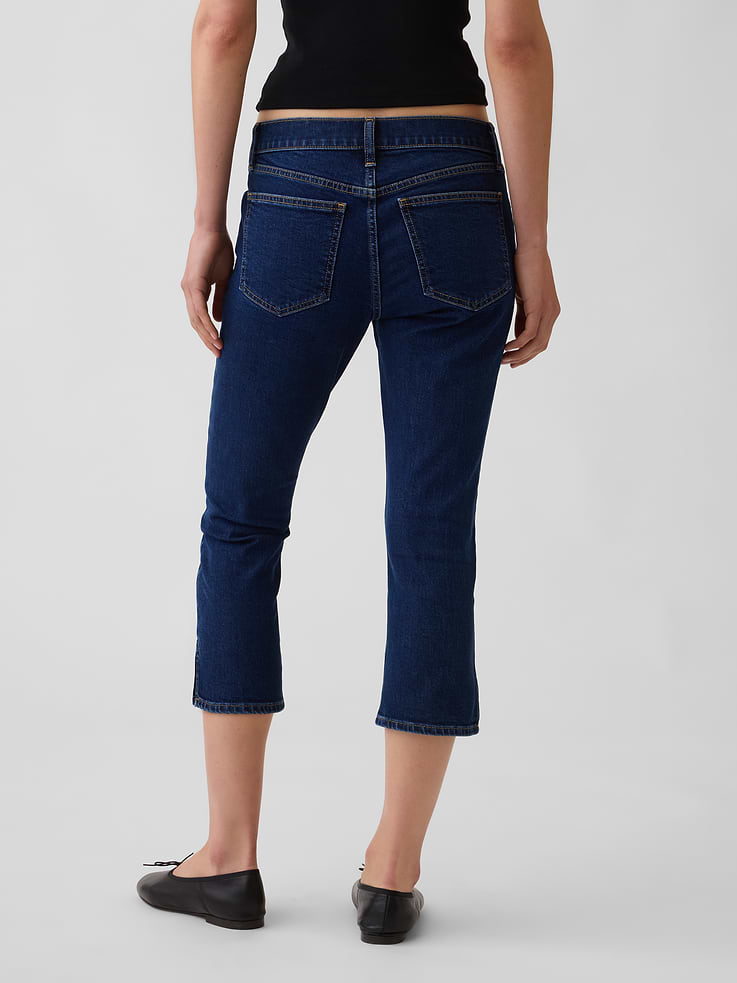 Image number 5 showing, Low Rise Capri Jeans