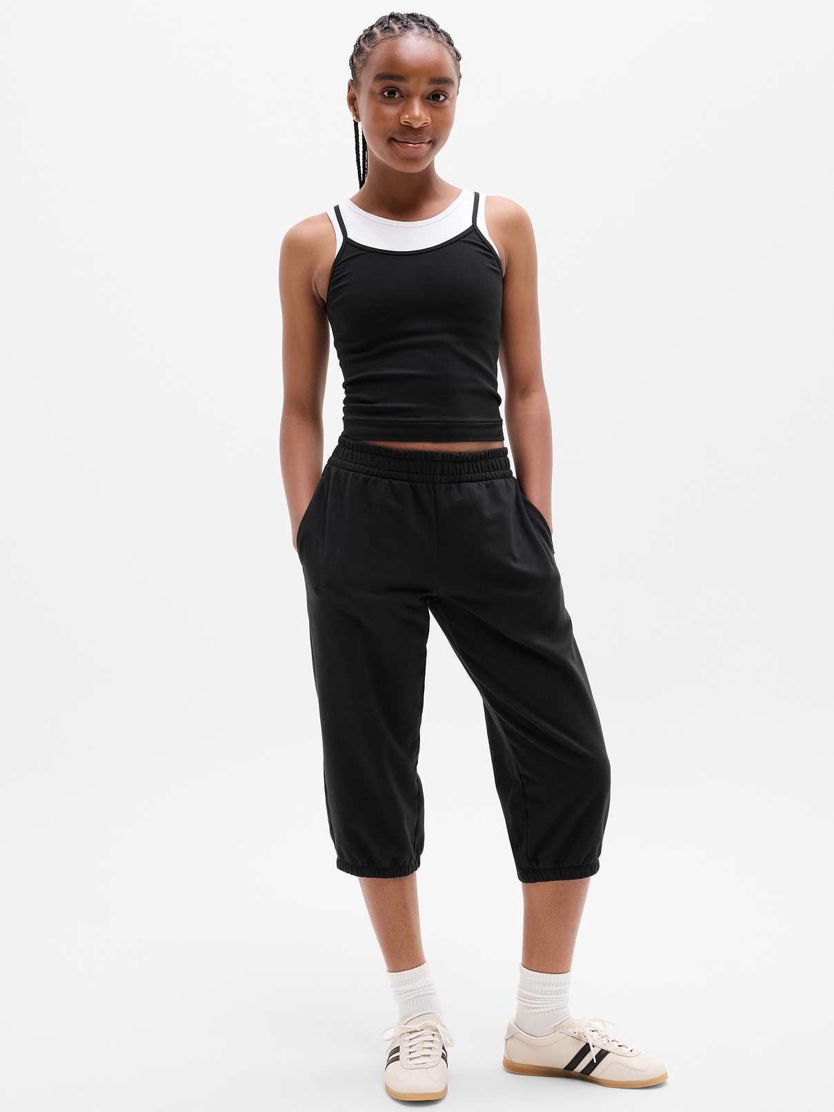 Athleta Girl All Day Crop Flood