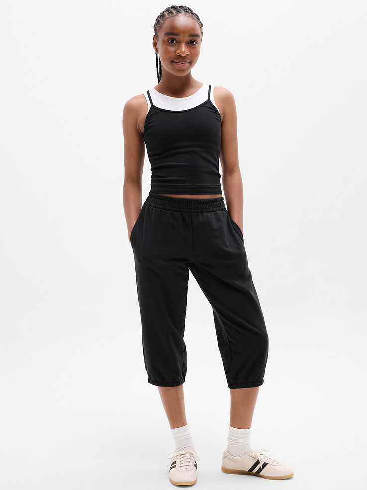 Image number 1 showing, Athleta Girl All Day Crop Flood