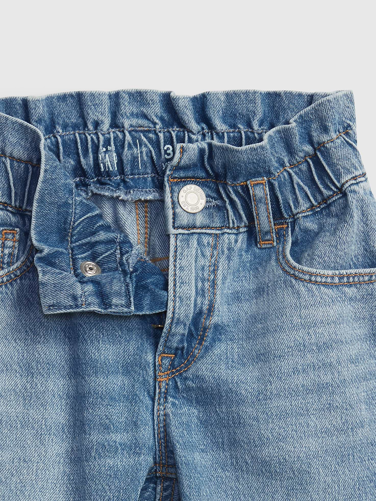 Image 3 of 3, Baby & Toddler Pull-On Just Like Mom Jeans
