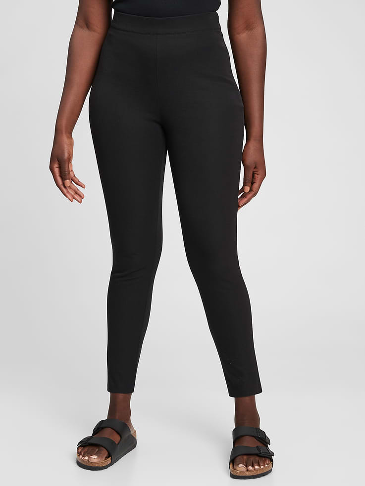 Image number 4 showing, High Rise Bi-Stretch Leggings