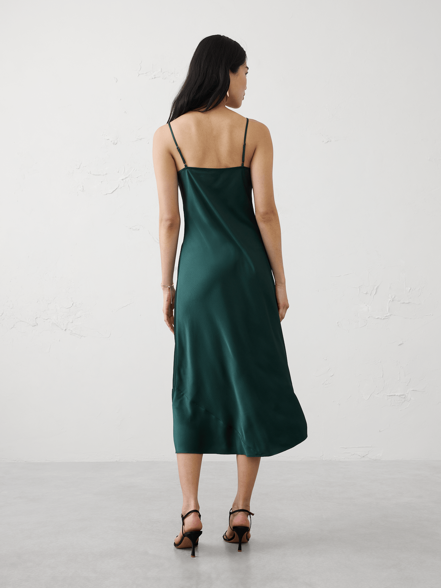 Image number 2 showing, Satin Midi Dress
