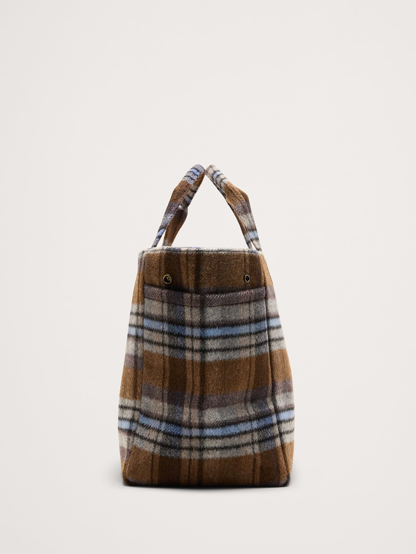 Image number 3 showing, Plaid Airplane Tote By Hat Attack