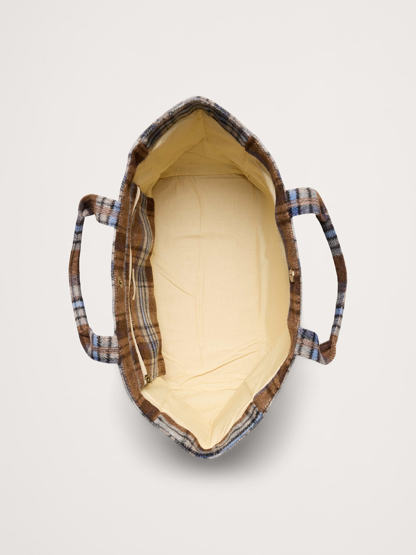 Image number 5 showing, Plaid Airplane Tote By Hat Attack