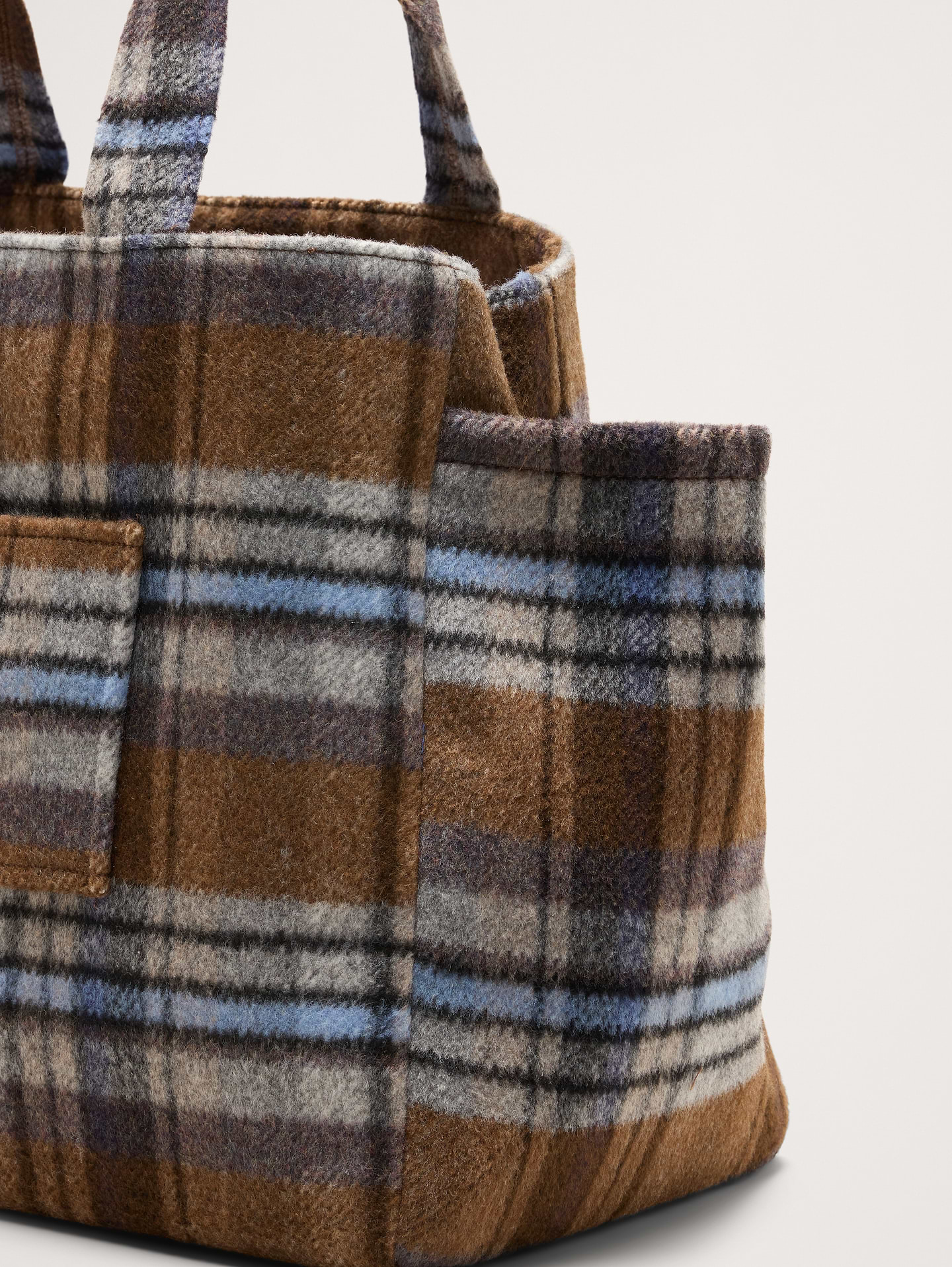 Image number 6 showing, Plaid Airplane Tote By Hat Attack