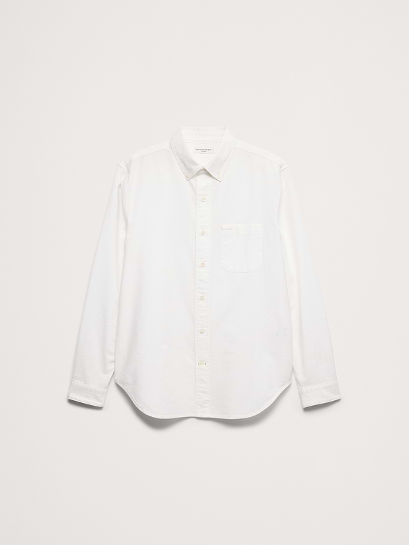 Chemise Oxford de coton coupe standard