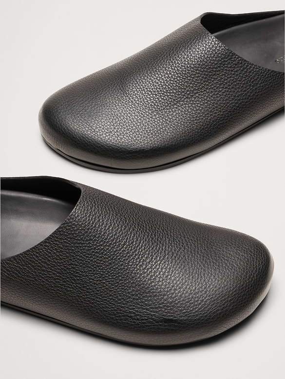 Leather Clog