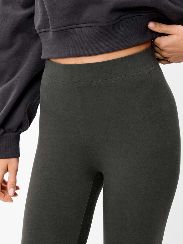 High-Waisted Jersey Fashion Layering Leggings