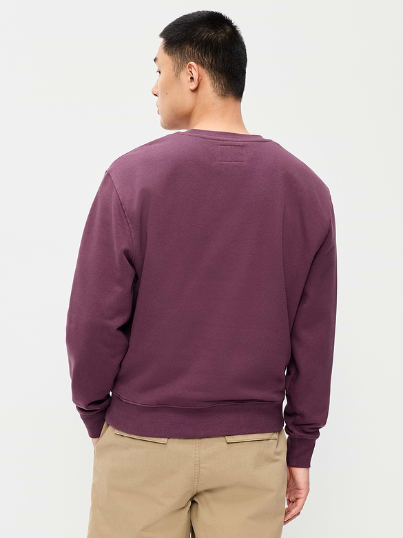 Loose Rotation Crew-Neck Sweatshirt