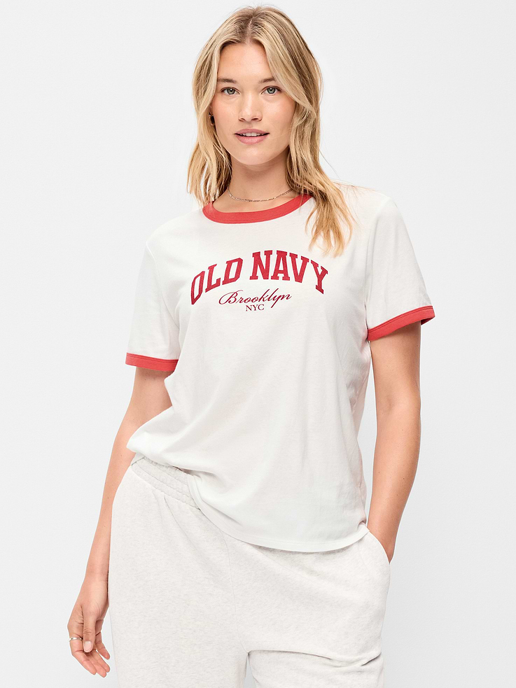 Image number 4 showing, Graphic Ringer T-Shirt