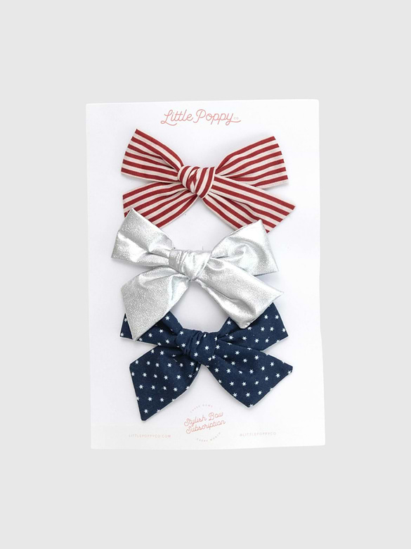 The Lauren Bow Clip Set