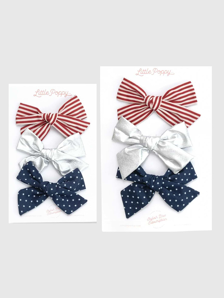 Image 2 of 7, The Lauren Bow Clip Set