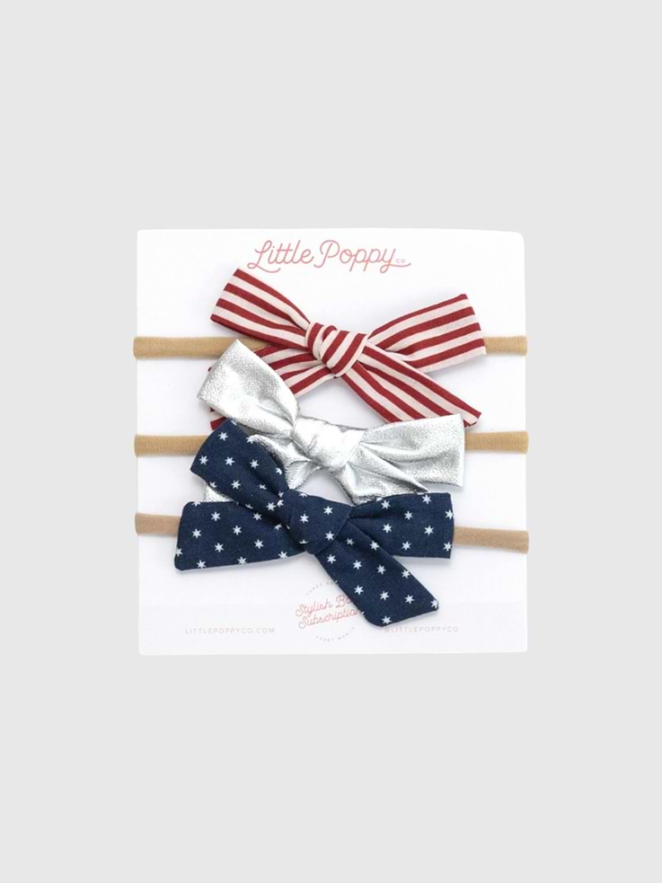 Image number 3 showing, The Lauren Headband Bow Set
