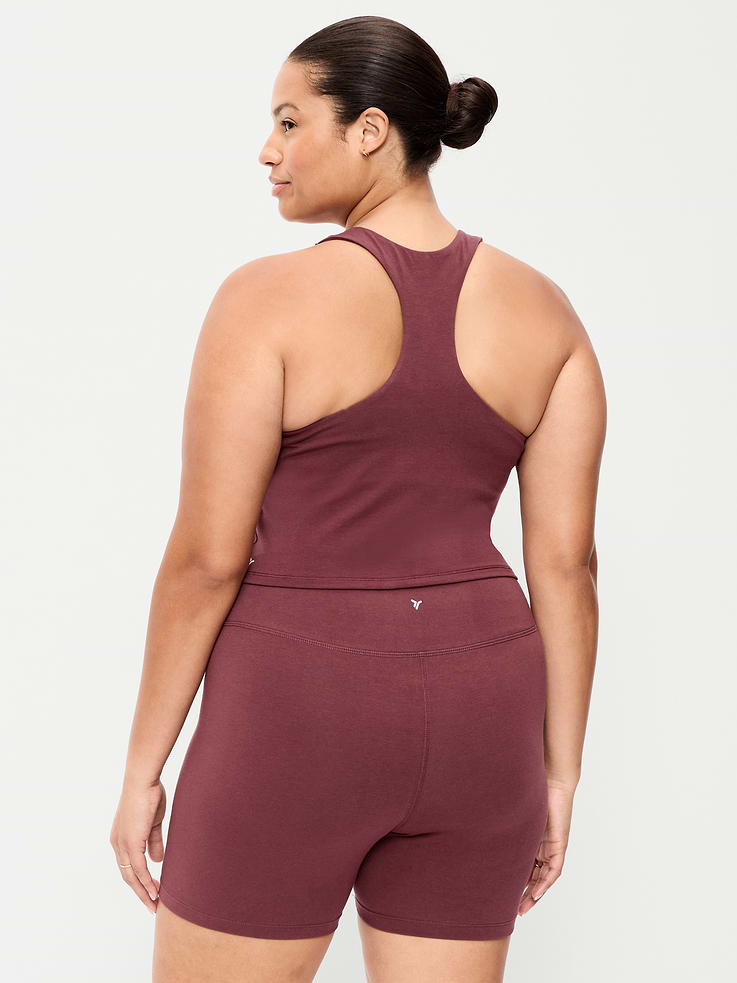 Image number 8 showing, Light Support PowerChill High-Neck Racerback Sports Bra