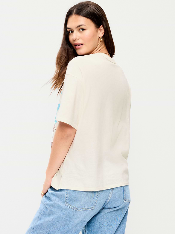 Yellowstone National Park Crew-Neck Oversized T-Shirt