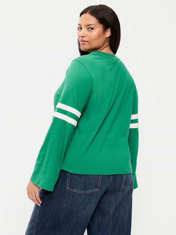 EveryWear Long-Sleeve Graphic T-Shirt
