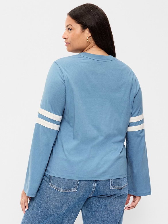 EveryWear Long-Sleeve Graphic T-Shirt