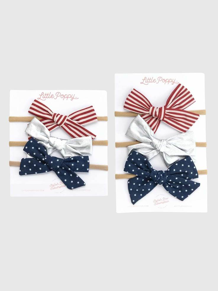 Image number 2 showing, The Lauren Headband Bow Set