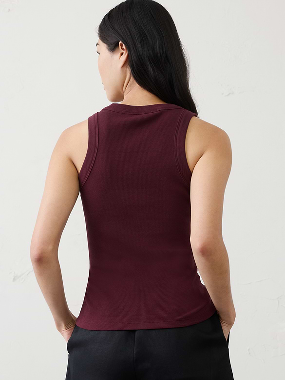 Ribbed Racer Tank